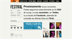 Desktop Screenshot of festival.sinsalaudio.es